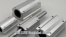 1pc SC8LUU SCS8LUU 8mm Long Type Linear Ball Bearing Block CNC Router With LM8LUU Bush Pillow Block Linear Shaft CNC 3D