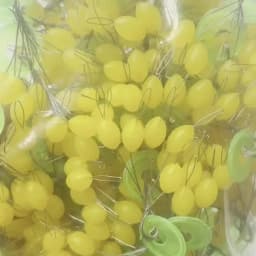 300pcs /50packs Big Size Rubber Stopper Float Fishing Bobber Silicone Gel Space Bean Connector Fishing Line Accessories