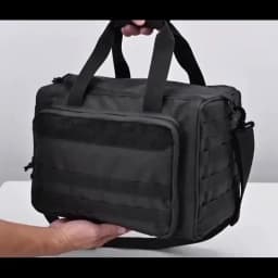 Range Bag Outdoor Hunting Training Shooting Molle Gun Bags Climbing Hiking Camping Large Capacity Handbag