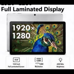 10.8 Inch T10 CWI540 Windows 10 Tablet PC 4GB DDR3-RAM 64GB EMMC ROM N3450 CPU Quad Core 64 Bit 1920 X 1080 Pixel Type-C Slot