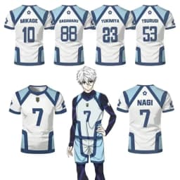 Popular Blue Lock Jersey Nagi Seishiro Uniform 3D Print Anime T-Shirt Summer 2026 New Men Women Cosplay Sports Football Top