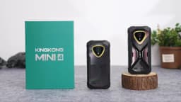 CUBOT Kingkong Mini 4 Rugged Phone Camping Light 4.7-Inch 90Hz Screen 16(6+10)GB+128GB Unisoc T616 4G 48MP Android Smartphone