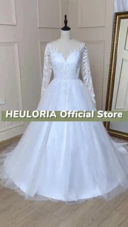 Boho Wedding Dress Long Sleeve Bride Dress Plus Size Robe De Mariee Lace A Line Wedding Bridal Gown customized
