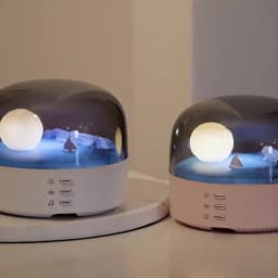 Creative Night Light Stepless Dimming Atmosphere Light Bedside Eye Protection Lamp Moon Romantic Gift Room Decoration Ornaments