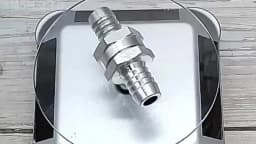 One Way 6/8/10/12/14/16mm 6 Size Valves Aluminium Alloy Fuel Non Return Check Valve One Way Fit Carburettor Wholesale Price