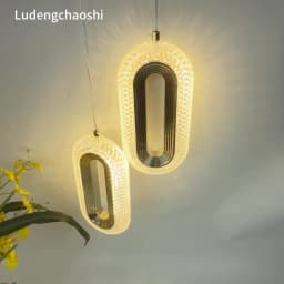 Ceiling Lighting LED Pendant Light, Long Line Living Room Background Wall Light, Study Pendant Light, Bedroom Indoor Lighting