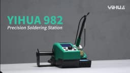 YIHUA 982 Repaid Heating Soldering Iron Staion Compatibled C210 Solder Iron Handle Electronic Welding Rework Station