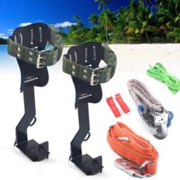 Tree Pole Climbing Spike Set Safety Belt Straps Portable Climb Trees Tool for Outdoor Fruit Pick