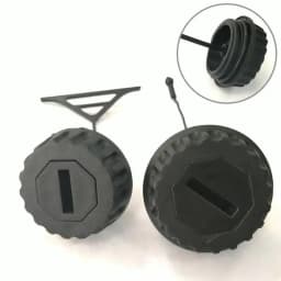 2Pcs Fuel & Oil Cap Replace For Stihl 064 MS640 066 MS660 Chainsaws Power Tool Fuel Tank Oil Cover Cap Spare Parts