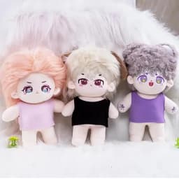 Doll Clothes for 10/15/20cm Idol Doll Outfit Accessories Tank Top Sleeveless T-shirt for Super Star Dolls Toys Collection Gift