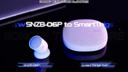 1-10PCS SONOFF SNZB-06P Zigbee Human Presence Sensor 5.8GHz Microwave Radar Smart Scene ZBBridge-P eWeLink Alice Alexa Google