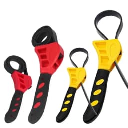 Multifunctional Belt Wrench Adjustable Rubber Strap Wrench Oil Filter Wrench Jar Opener Pipe Wrench Cartridge Disassembly Tool