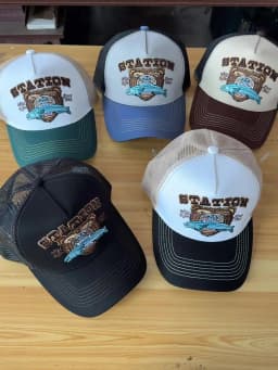 Hot Sale Unisex Bear Head Pattern Cap Summer Breathable Trucker Hat Man Women Outdoor Fishing Snapback Cap