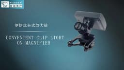 Wireless 5W Loupes LED Headlight Professional Binocluar Magnifier Lupa Headlamp with Clip Brightness Adjustable