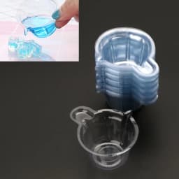 20-100Pcs 40ML Plastic Disposable Cups Dispenser Silicone Resin Mold Kit For DIY Epoxy Resin Jewelry Making Tools Accessories