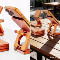 3 in 1 Qi2.2 25W Folding Wireless Charger For iPhone HUAWEI Samsung Portable Magnetic Wireless Phone Charging Station