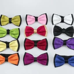 Elegant Baby Bow Tie Boys Grils Children Bowtie Fashion Solid Color Art Show Partys Gifts Baby Black Blue Wedding Color Blocking