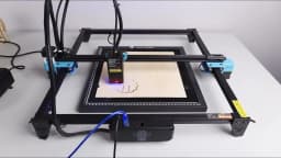 TwoTrees 600x600mm 130W TTS-20 Max Laser Engraving Machine Metal Laser Engraver Wood Leather MDF Acrylic Cutting Machine