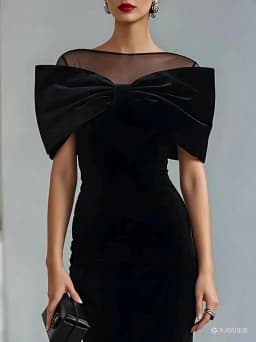 Sexy Split Solid Velvet Dresses Fashion Temperament Off Shoulder Gowns Women Elegant Mesh Splicing Cape Sleeve Slim Party Dress