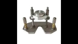 Engraving Auxiliary Bracket & Grooving Tool, Aircraft Aluminum Base with Stainless Steel Accessories for 20mm Machine