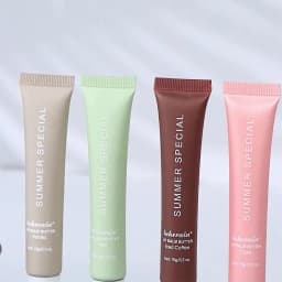 Summer Lip Balm Moisturizing Mirror Lip Gloss Lip Vanilla Mint Iced Coffee Cake Smell Lipstick Transparent Lip Oil Makeup