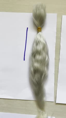 Top Quality 14 Colors Reborn Doll Mohair Wig 100% Pure Mohair Natural Black White Light Coffee Colors DIY BJD Doll Reborn Doll
