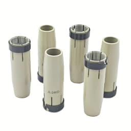 24KD New Coating Protection Non-stick Nozzle 0.8/1.0/1.2mm MIG Torch Gas Nozzle Tip Holder For MB-24KD MIG MAG Welding Torch