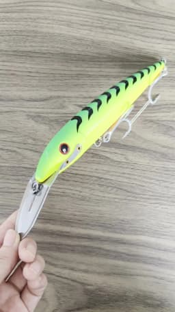 NOEBY 3pcs 13cm 32g 225mm 86g Floating 7-9m 185mm 60g 5-6m Metal Tongue Trolling Fishing Goods Minnow Lures Fishing Bait NBL9904
