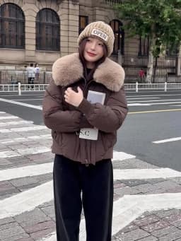 2025 Fashion Winter New Down Cotton Jacket Women's Cotton-Padded Thicken Warm Parkas Short Coat Female Casual Ladies Overwear
