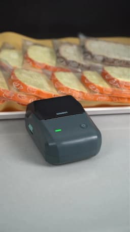 Niimbot B1 Wireless Thermal Label Printer Food Tag Barcode Price Small Business 20-50mm Print Width Label Machine for Home