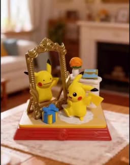 Pokemon Anime Action Figure Pikachu And Its Friends Series Blind Boxes Funism Original Collection Model Ornament Toys Gift