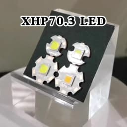 Original XHP70.3 Third Generation 6V 12V 45W HI HD Cold Warm Neutral White SMD 7070 With DTP Copper MCPCB DIY Flashlight