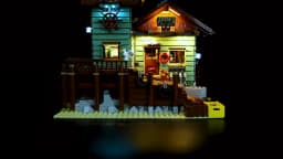 Kyglaring Led Light Up Kit For lego Old Fishing Store Model Building Block Light Set Compatible With 21310 And 16050