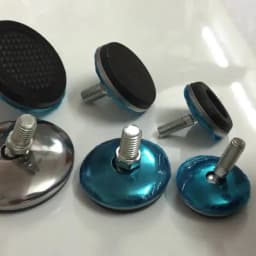 M6 M8 Stainless Steel Flexible and Adjustable Leveling Feet Pad Furniture Legs Anti-slip Base Office Chair Table Feet Leveler