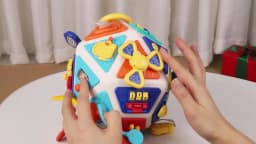 22-in-1 Baby Busy Board Activity Cube Toys Montessori Toy Educational Learning Sensory Travel Toys for Infant Christmas Gifts