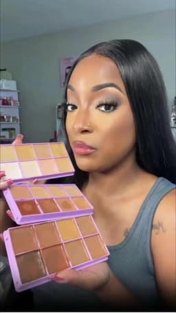 8 Shade Soft Matte Cream Concealer Palette Full Coverage Fade Dark Circles Blemishes Waterproof Long Lasting Oil Control Makeup