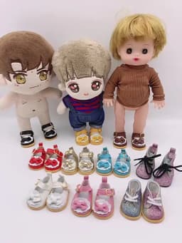5cm Doll Shoes High Quality Boots For Paola Reina 14 Inch Doll Cute Bow Shoes Accessories For Nancy,Lisa,1/6 BJD,EXO Doll Toy