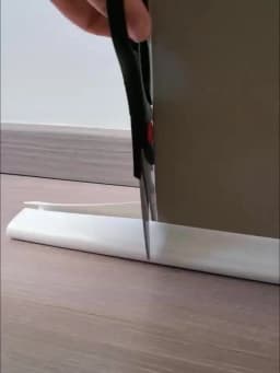 PVC Adjustable Door Bottom Seal Strip Weather Strip Under Door Draft Stopper Thicker Anti-Cold Gap Blocker Sealing Weather Strip