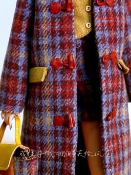 Supermodel Doll Clothes Suit Black Red Wedding Dress 32cm DollHouse DIY Dress Up Toys 1/6 Anime BJD Collector Birthday Gifts