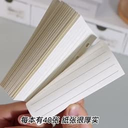 M5 Loose Leaf Notebook Refill Spiral Binder Inner Page Weekly Monthly To Do Line Dot Grid Inside Paper Stationery