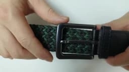 New Men Belt High Quality Patchwork Color Canvas Men‘s Belts Unperforated Alloy Pin Buckle Men Nylon Belts Sport Jeans Bels