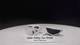 Stainless Steel Laser Protective Eye Shield for Patients of Laser & Intense Pulsed Light LED Procedures 180-25000nm O.D 7+ CE