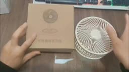 1PC Portable Folding Telescopic Floor Fan 1 Wind Speed Adjustment USB Mini Summer Silent Student Desktop Table Fan