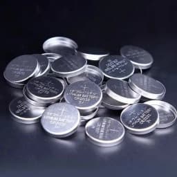 316SS Coin Cell Battery Case CR2032/CR2025/CR2016 - Stainless Steel Shell + Conical Spring, 100sets/pcs (Free Shipping)