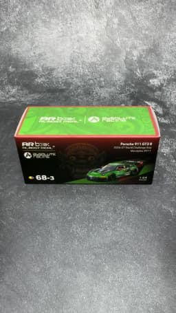 AR BOX Diecast Model 1/64 Porsche 911 GT3 R 2026 GT Car Model Stcollection