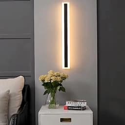 LED Long Outdoor Wall Lamp IP65 Waterproof Wall Light Aluminum Light Garden Villa Porch Sconce Light 110V 220V Sconce Luminaire