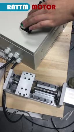 ZBX80 Cross Slide Travel 100mm --600mm CNC X Y Z Axis Linear Stage Motion Actuator Nema23 Stepping Motor