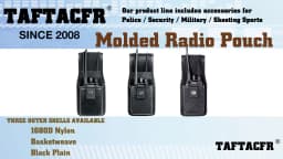 Universal Radio Case Two Way Radio Holder Universal Pouch for Walkie Talkies Nylon Holster Accessories for Motorola MT500, MT100