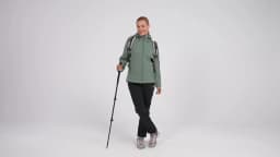 TACVASEN Womens Fleece Lined Softshell Jacket Waterproof Hiking Coat with Hood Thumbholes Lightweight Windproof Full Zip Jacket