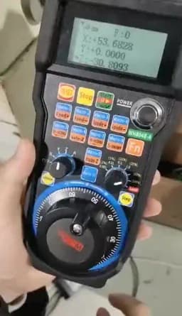 【BR】 XHC 4 / 6 Axis CNC Mach3 Wireless Handwheel WHB04B MPG Pendant Handwheel USB Receiver for CNC Milling Machine